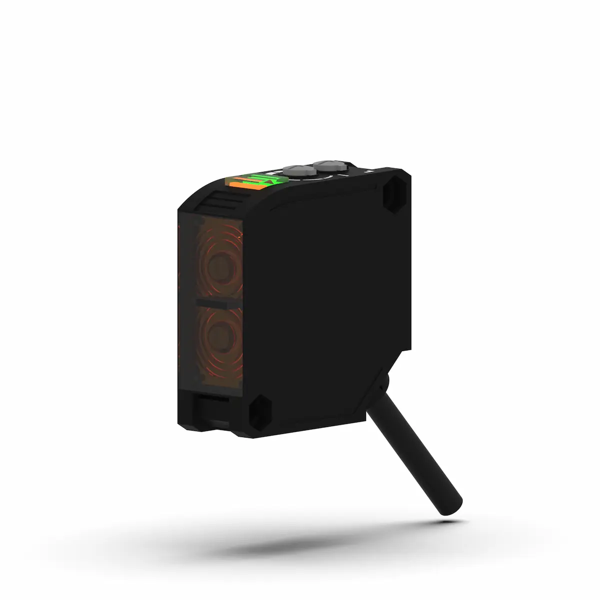 Sensor fotoeléctrico de larga distancia con fuente de alimentación universal AC/DC