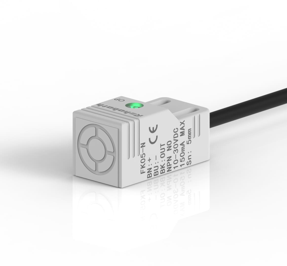 Sensor de proximidad inductivo de forma cuadrada