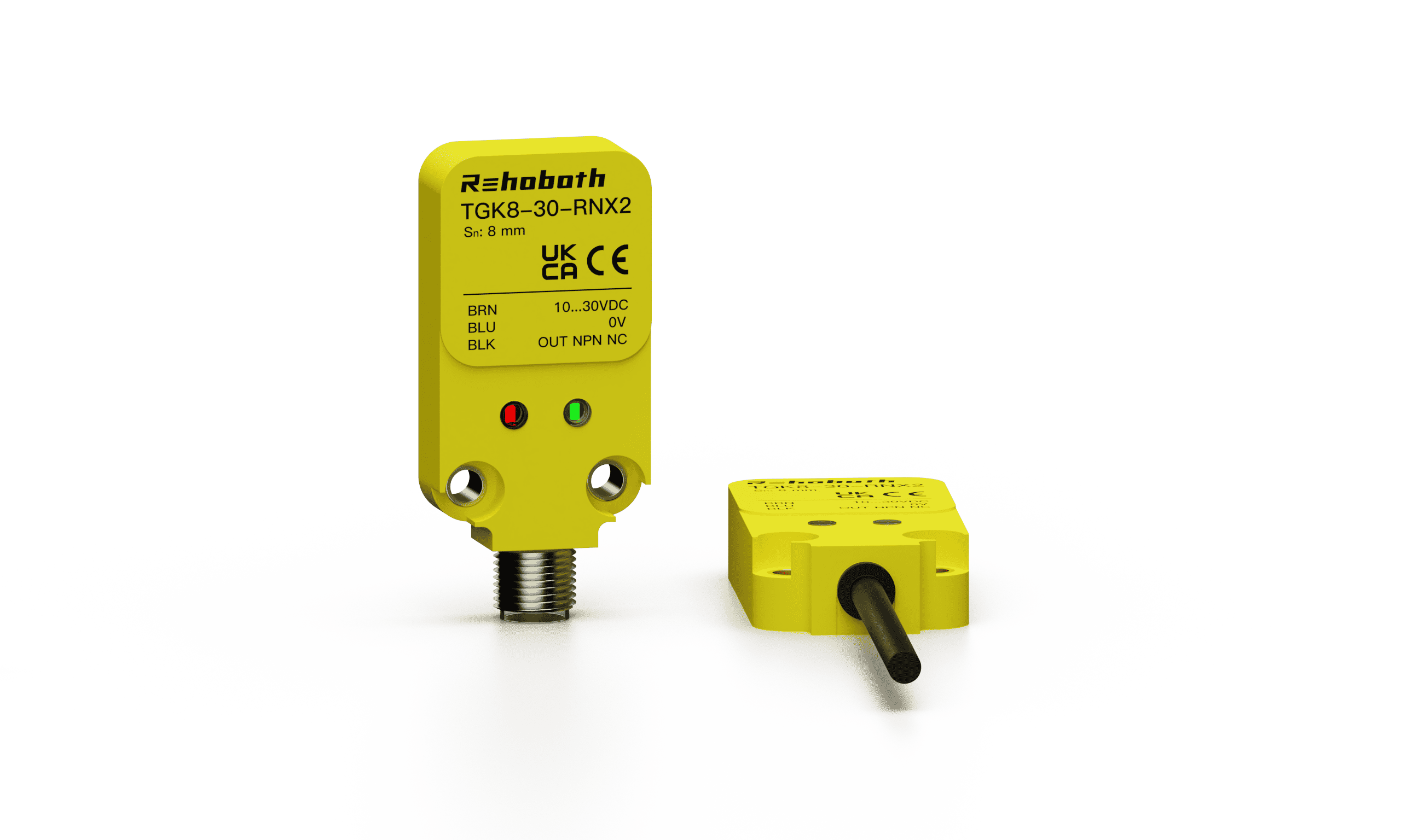 Sensor de proximidad inductivo de forma cuadrada