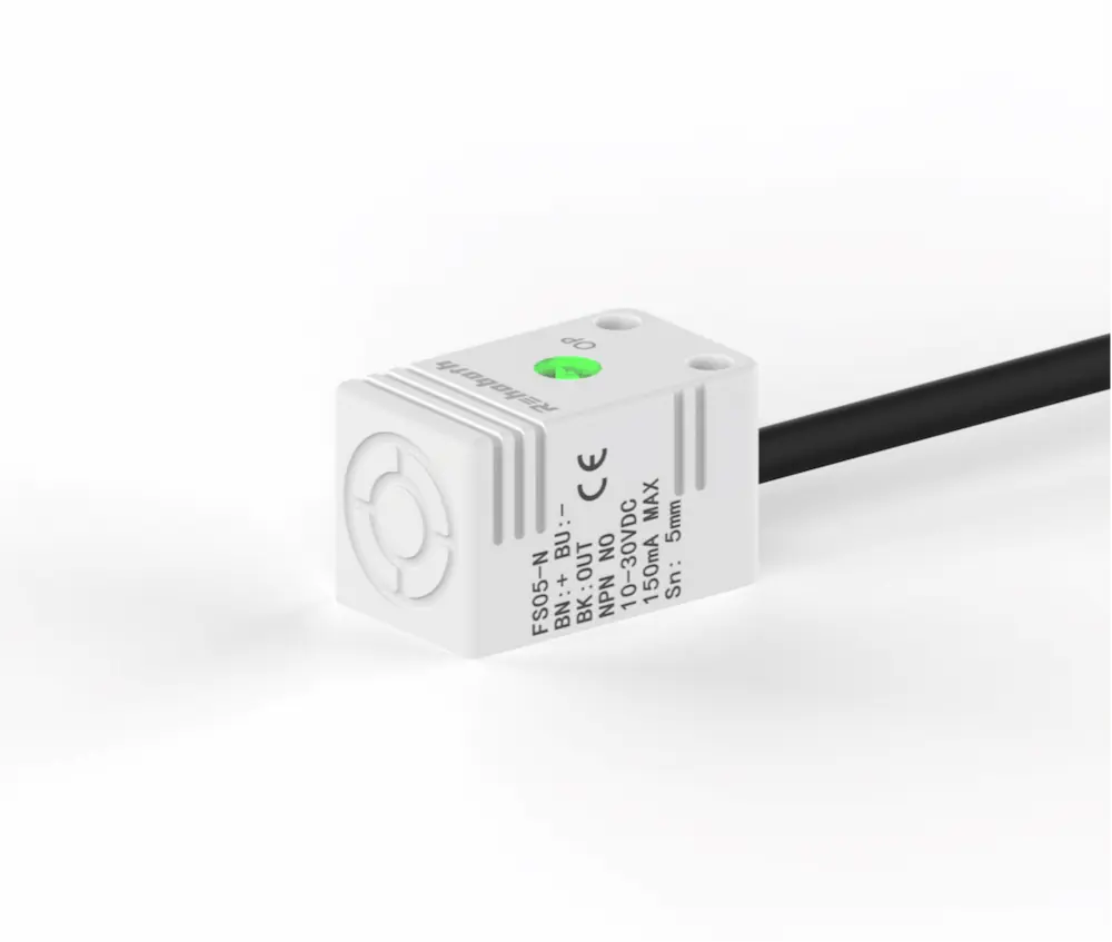 Sensor de proximidad inductivo de forma cuadrada